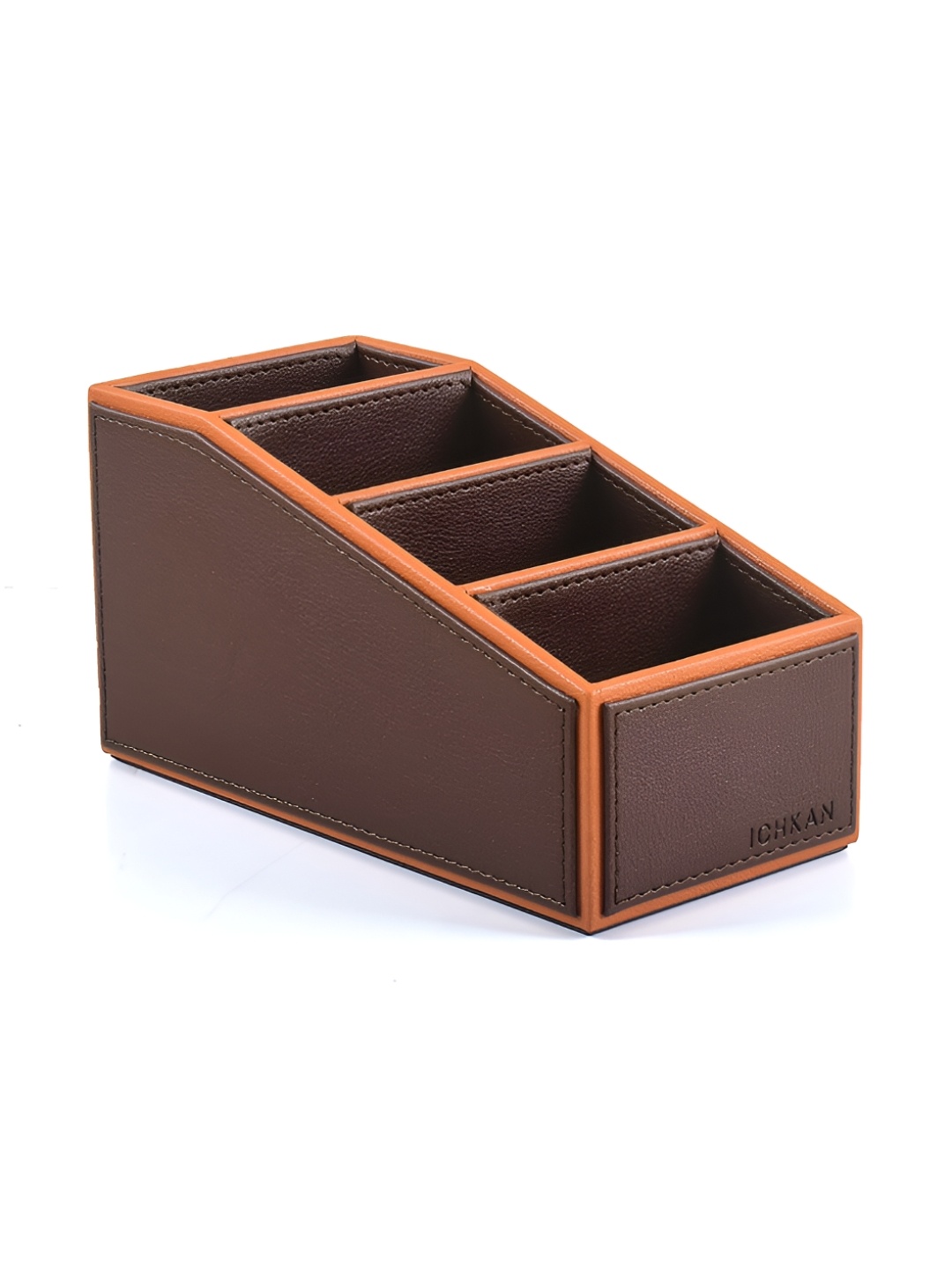 

ICHKAN Brown Textured Remote Holder