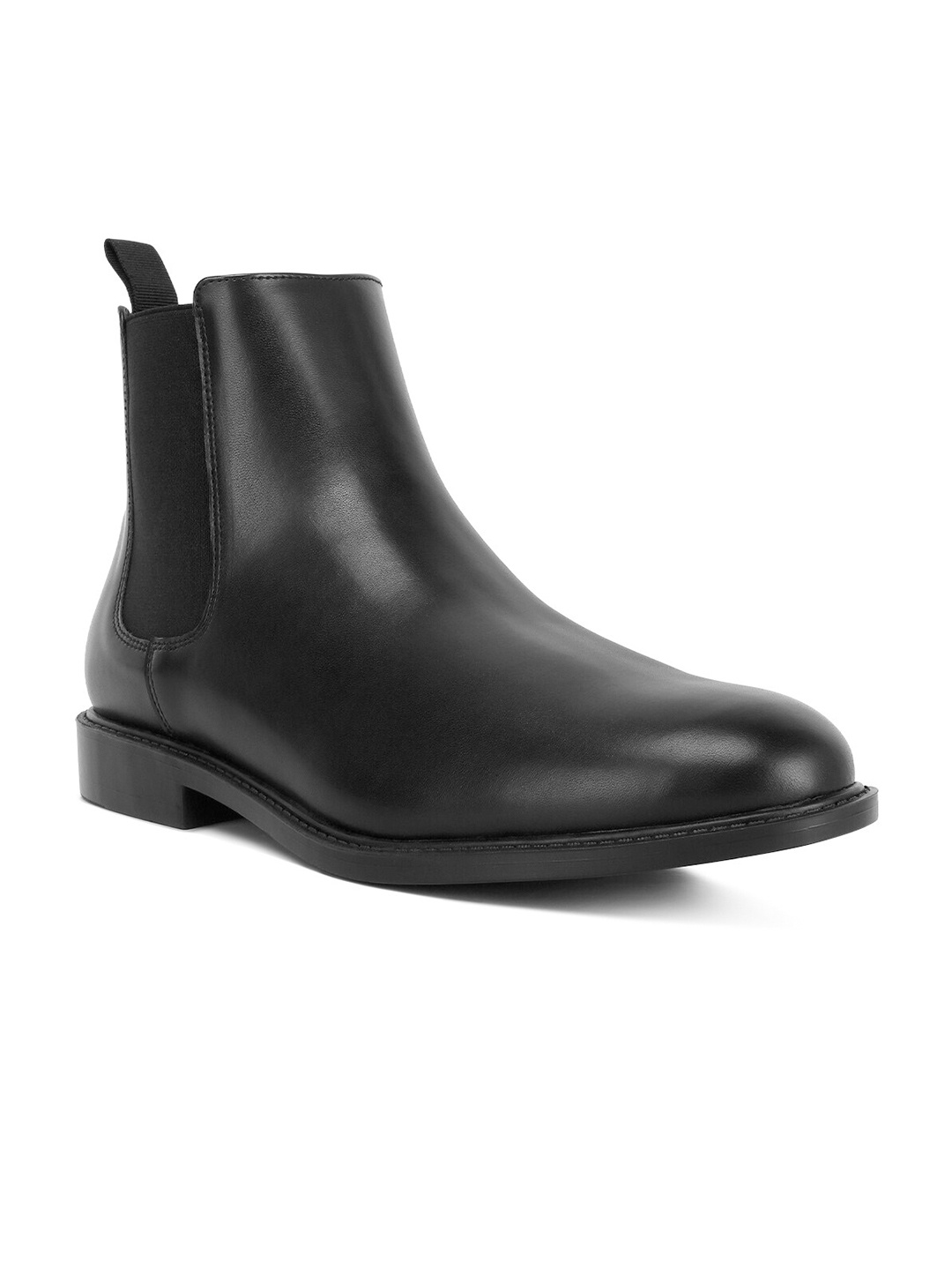 

London Rag Men Mid Top Chelsea Boots, Black