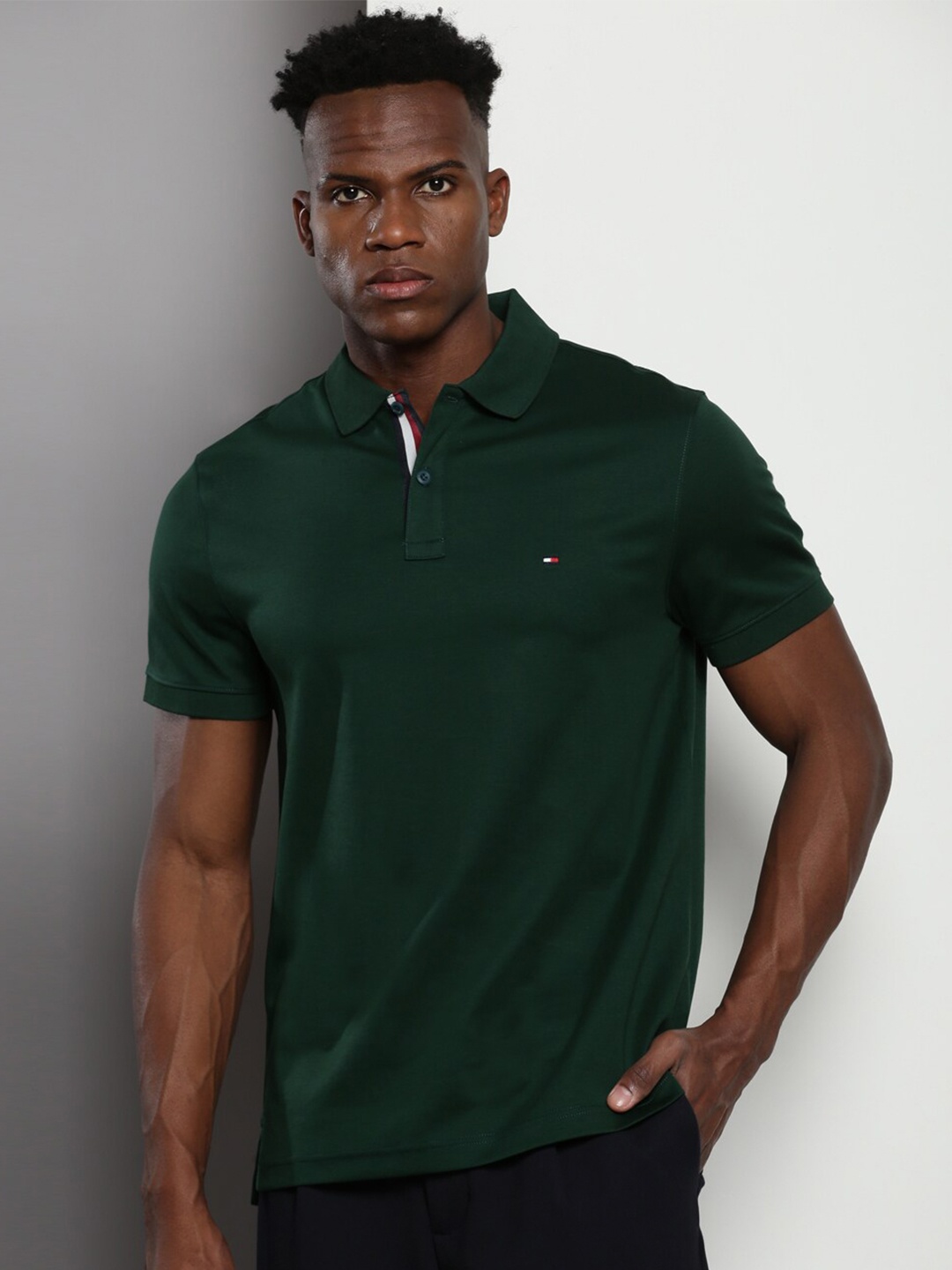 

Tommy Hilfiger Polo Collar T-shirt, Green