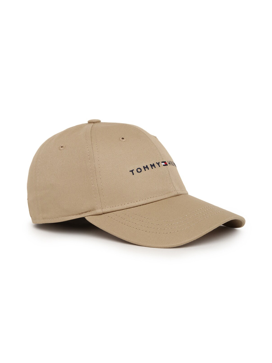 

Tommy Hilfiger Men Embroidered Pure Cotton Baseball Cap, Khaki