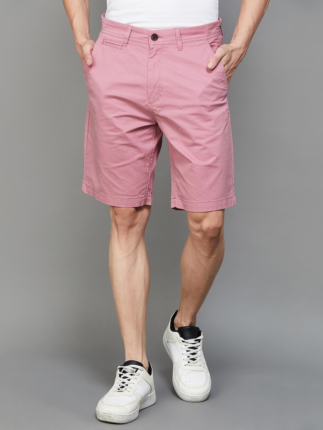

Fame Forever by Lifestyle Men Mid-Rise Shorts, Pink