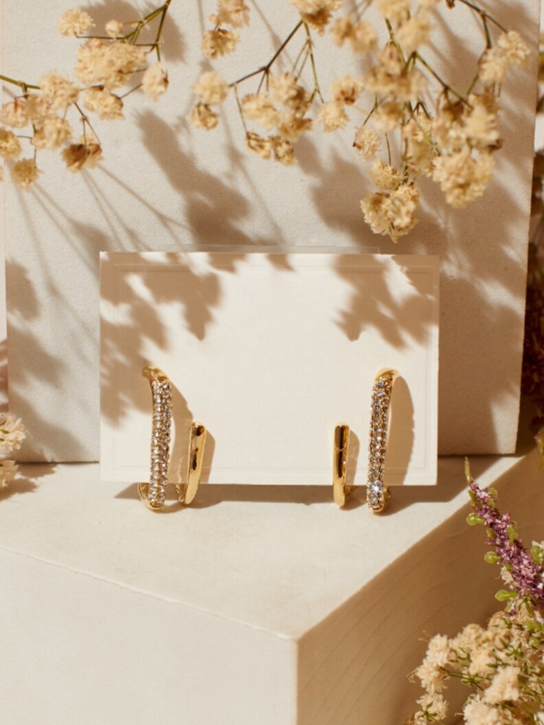

SALTY 14k Gold-Plated Contemporary Studs Earrings