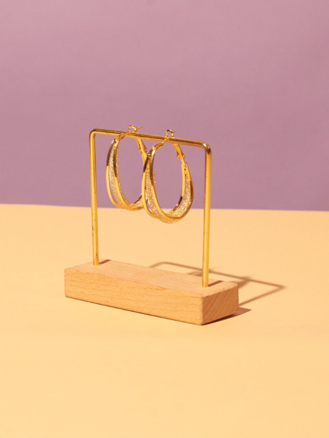 

SALTY Contemporary Hoop Earrings, Gold