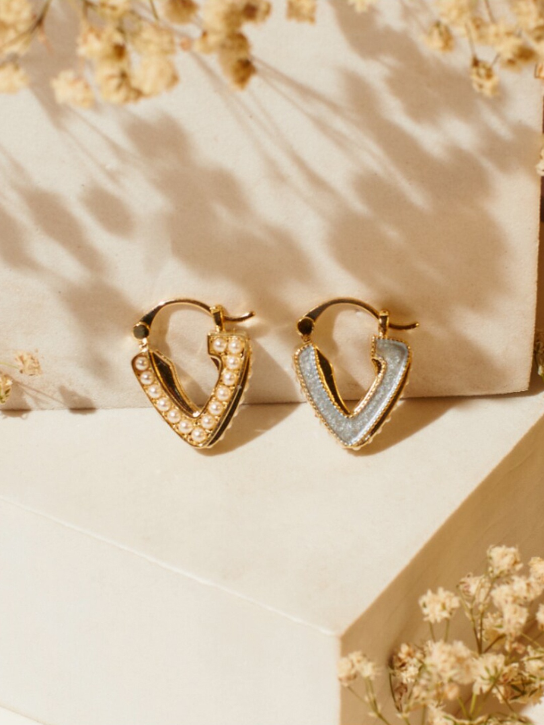 

SALTY 14k Gold-Plated Contemporary Hoop Earrings