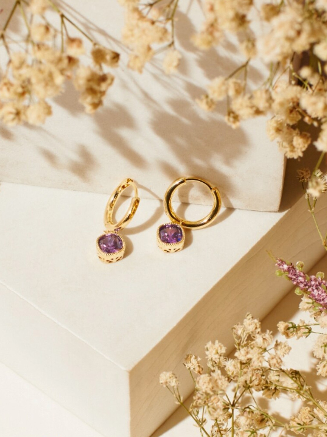 

SALTY 14K Gold-Plated Contemporary Studs Earrings