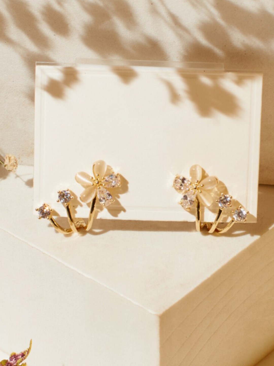 

SALTY 14K Gold-Plated Contemporary Studs Earrings