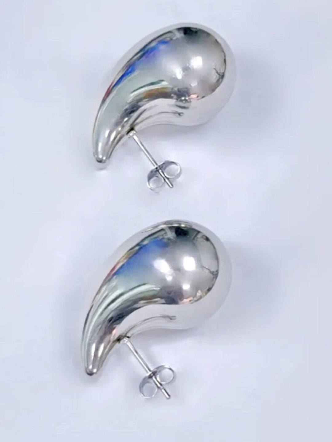 

SALTY Contemporary Studs Earrings, Silver