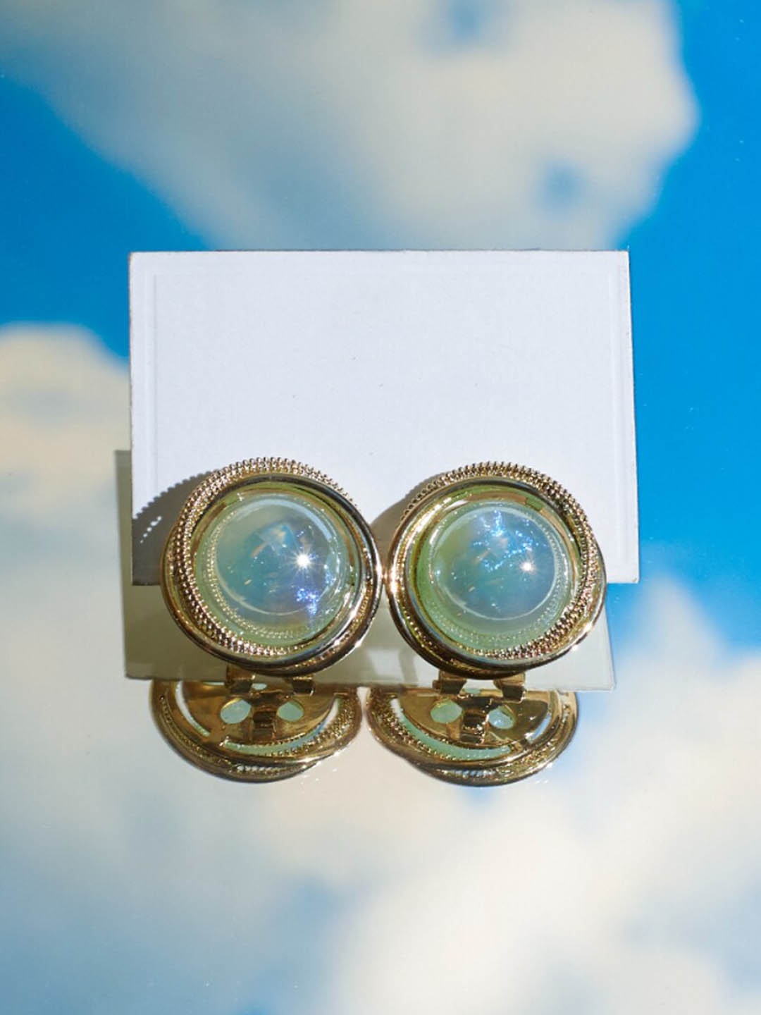 

SALTY Gold-Plated Contemporary Stud Earrings