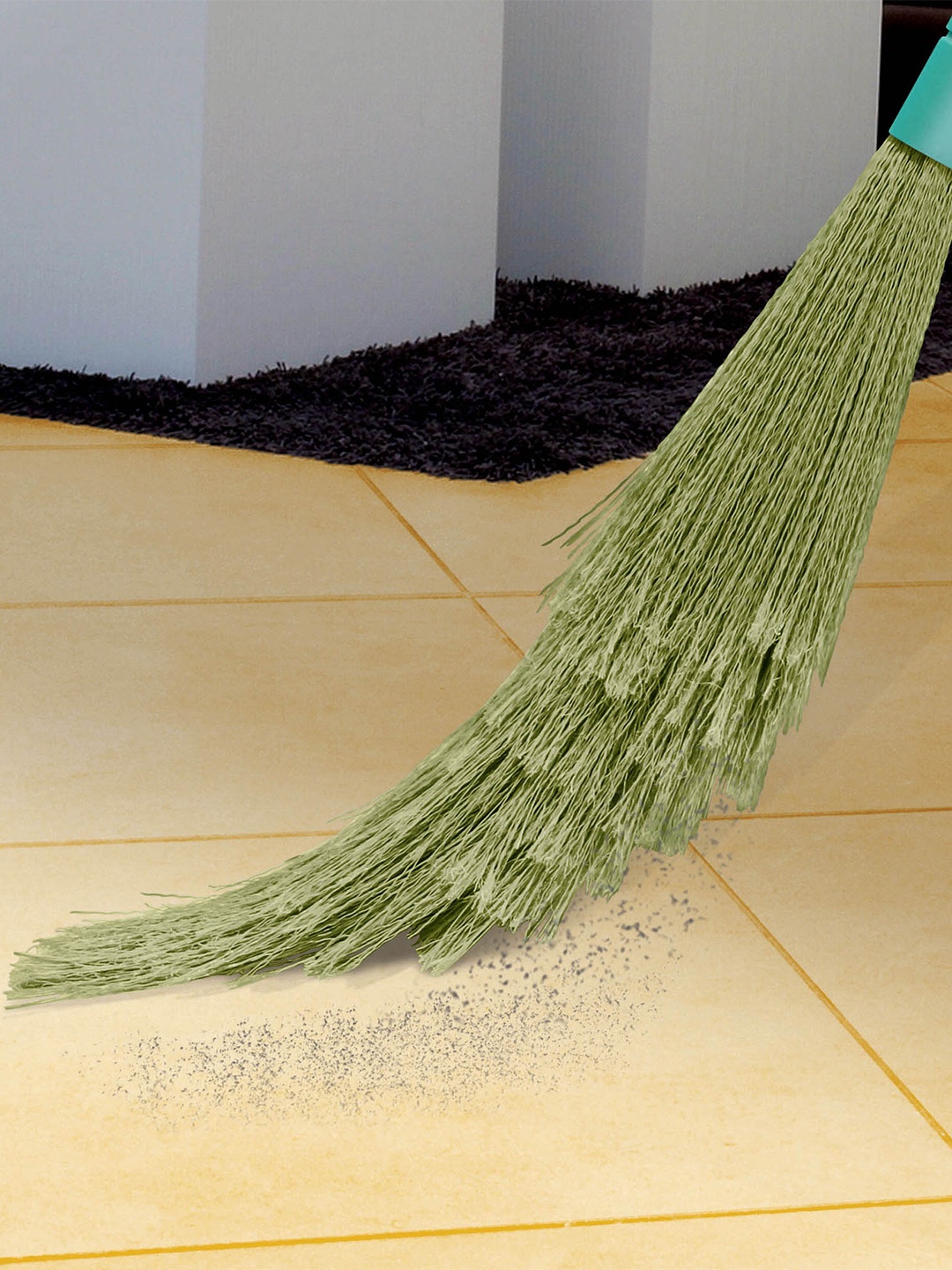 

SPOTZERO by MILTON Green Zero Dust Floor Broom