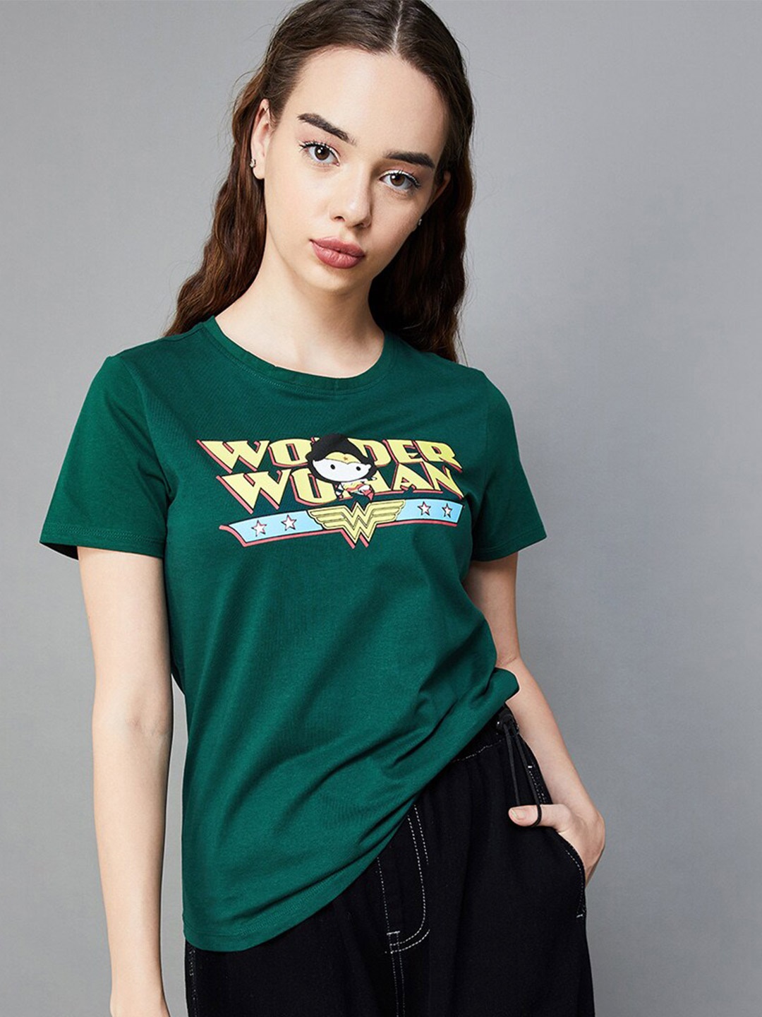 

Ginger by Lifestyle Women Wonder Top, Green