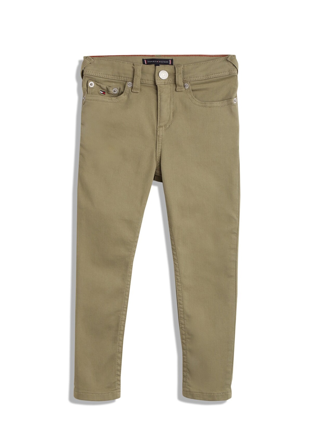 

Tommy Hilfiger Boys Slim Fit Jeans, Olive