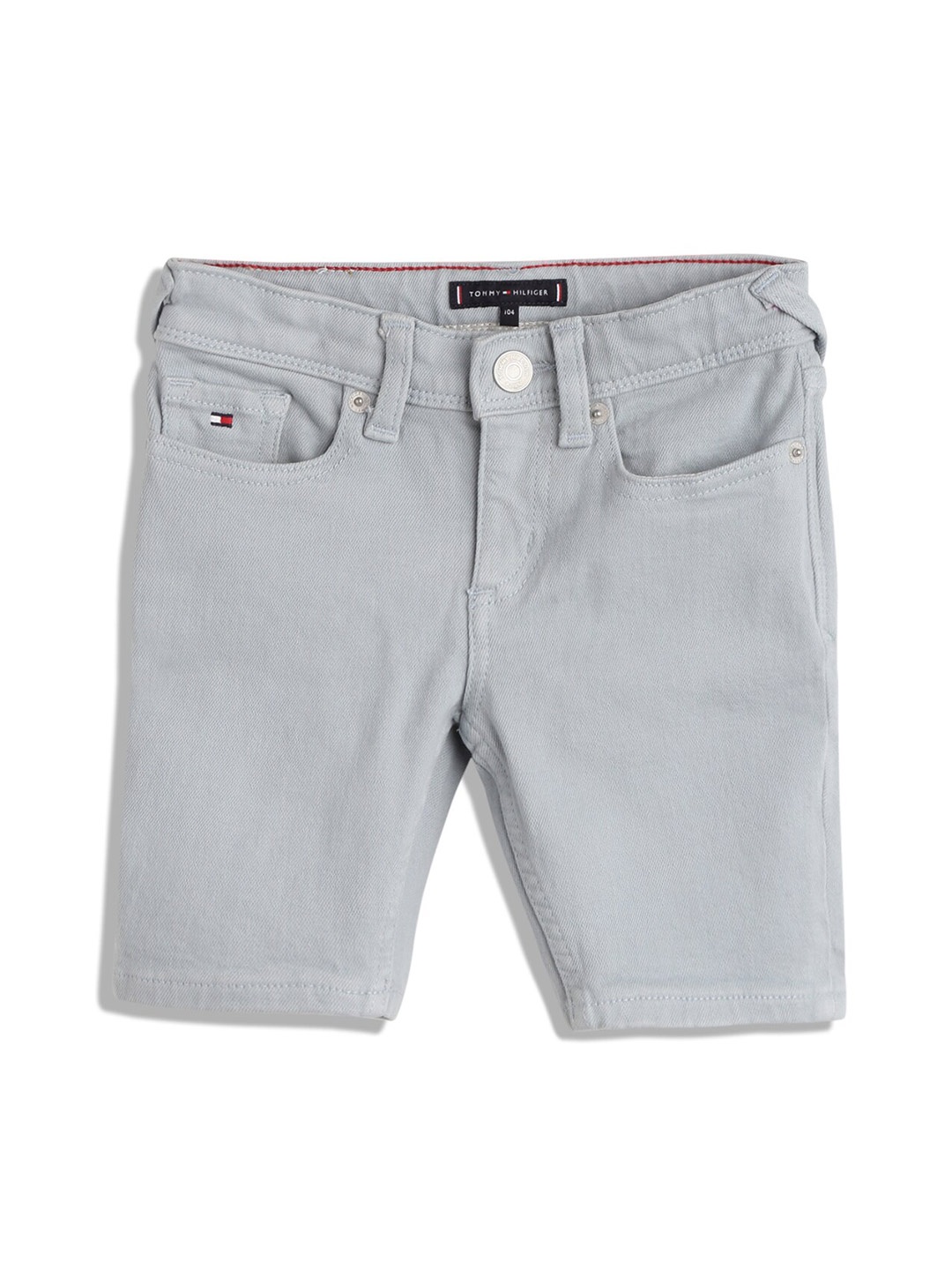 

Tommy Hilfiger Boys Slim Fit Cotton Denim Shorts, Blue