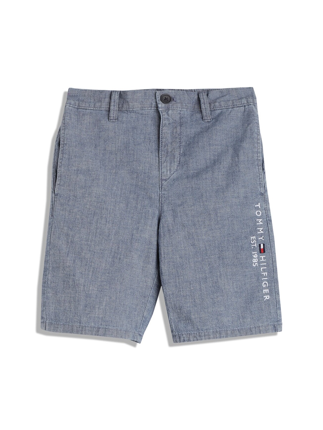 

Tommy Hilfiger Boys Mid Rise Denim Shorts, Blue