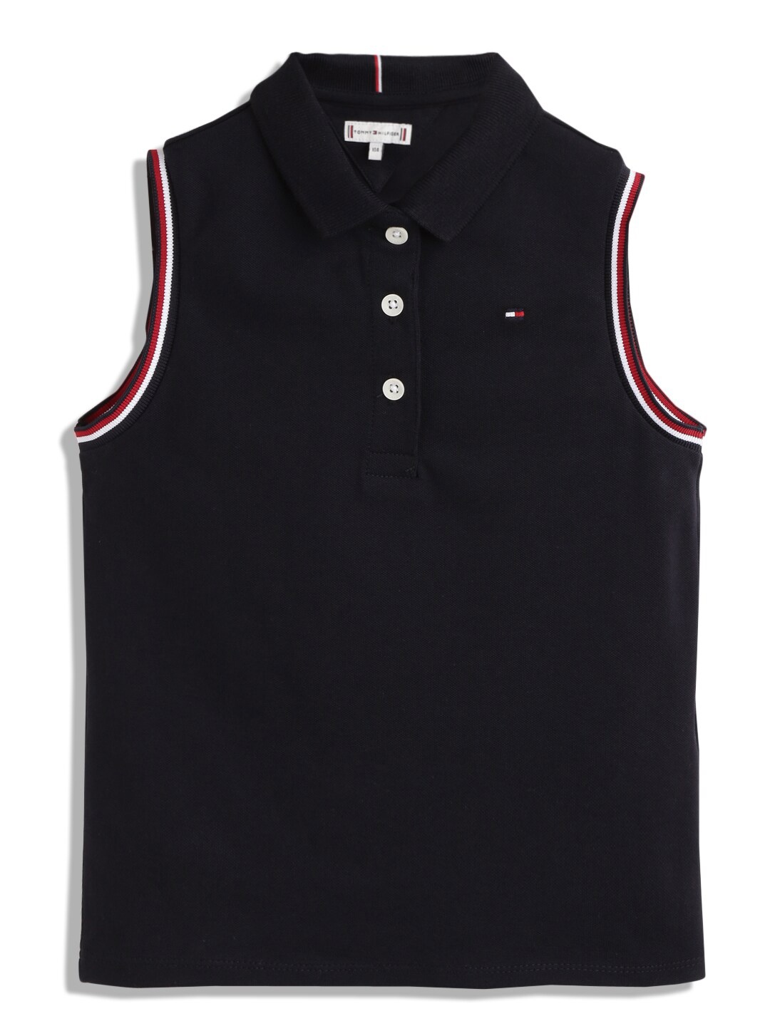 

Tommy Hilfiger Girls Polo Collar T-shirt, Blue