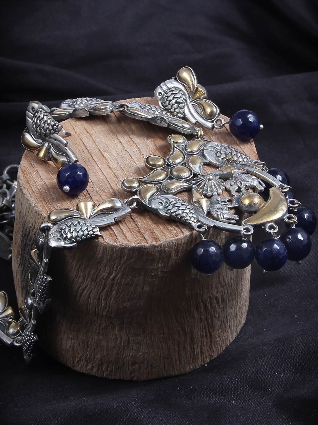 

VIRAASI Gold-Plated Pearls Beaded Jewellery Set