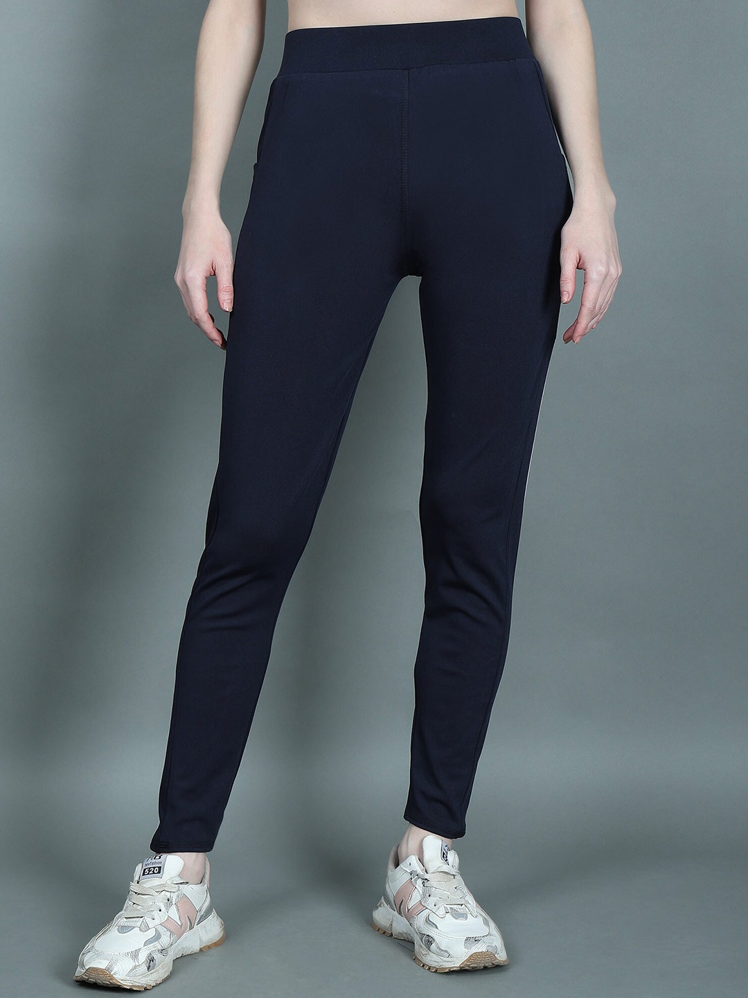 

BAESD Girls Ankle-Length Gym Tights, Navy blue