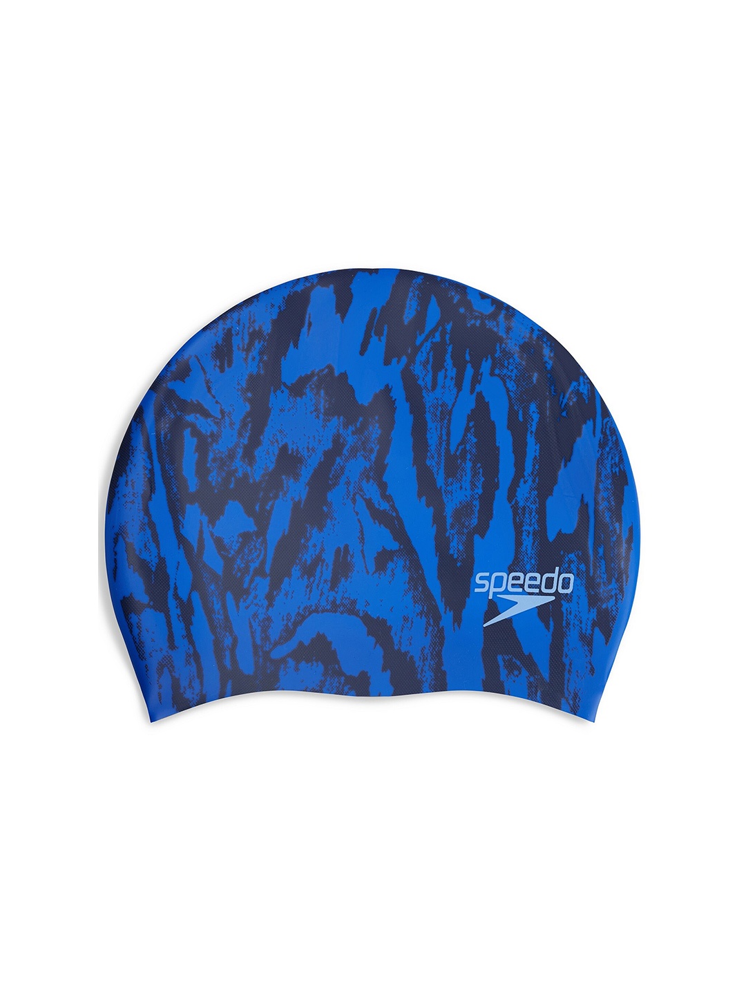 

Speedo Women Printed Silicone Long Hair Swimming Cap, Blue