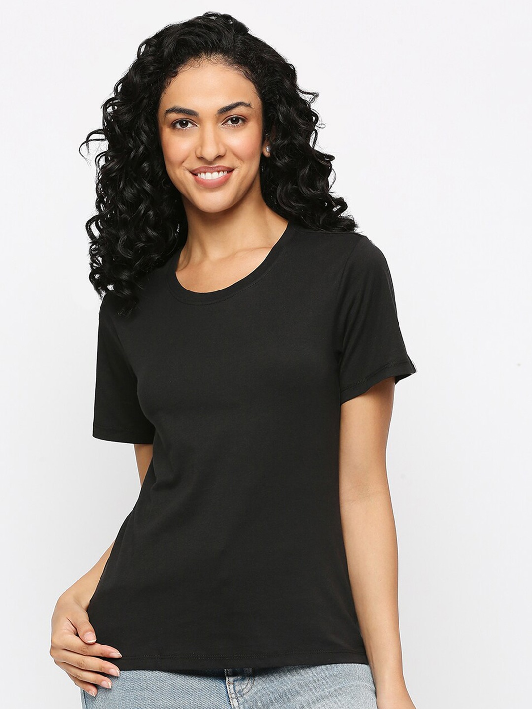 

Feelings Cut Outs T-shirt, Black