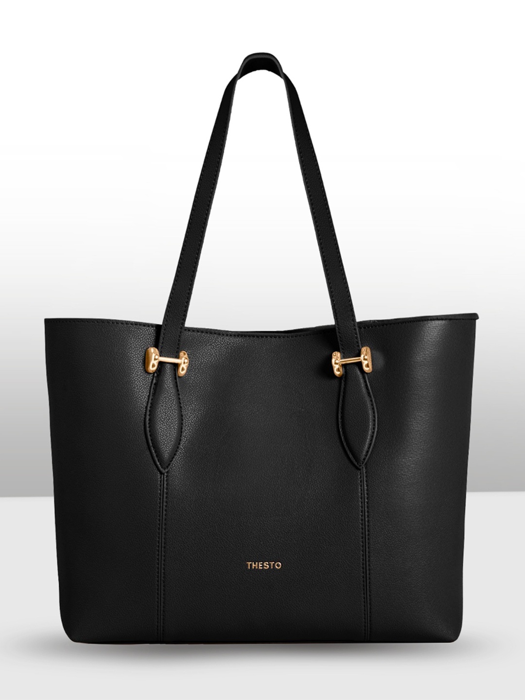 

THESTO Shopper Shoulder Bag, Black