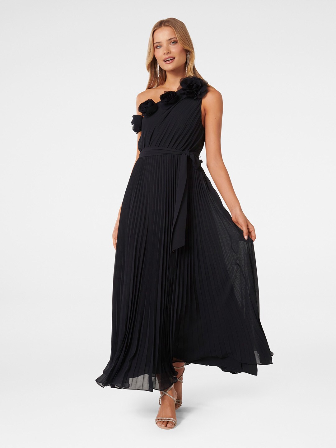 

Forever New Flared Maxi Dress, Black