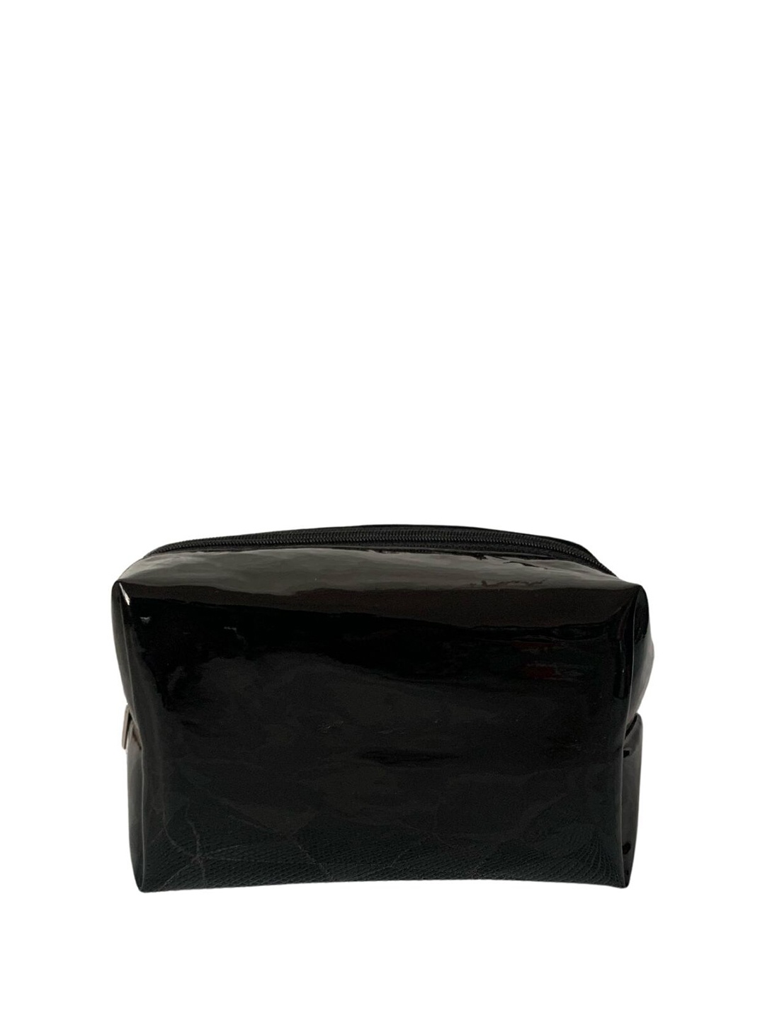 

STRUTT Leather Travel Toiletry Kit, Black