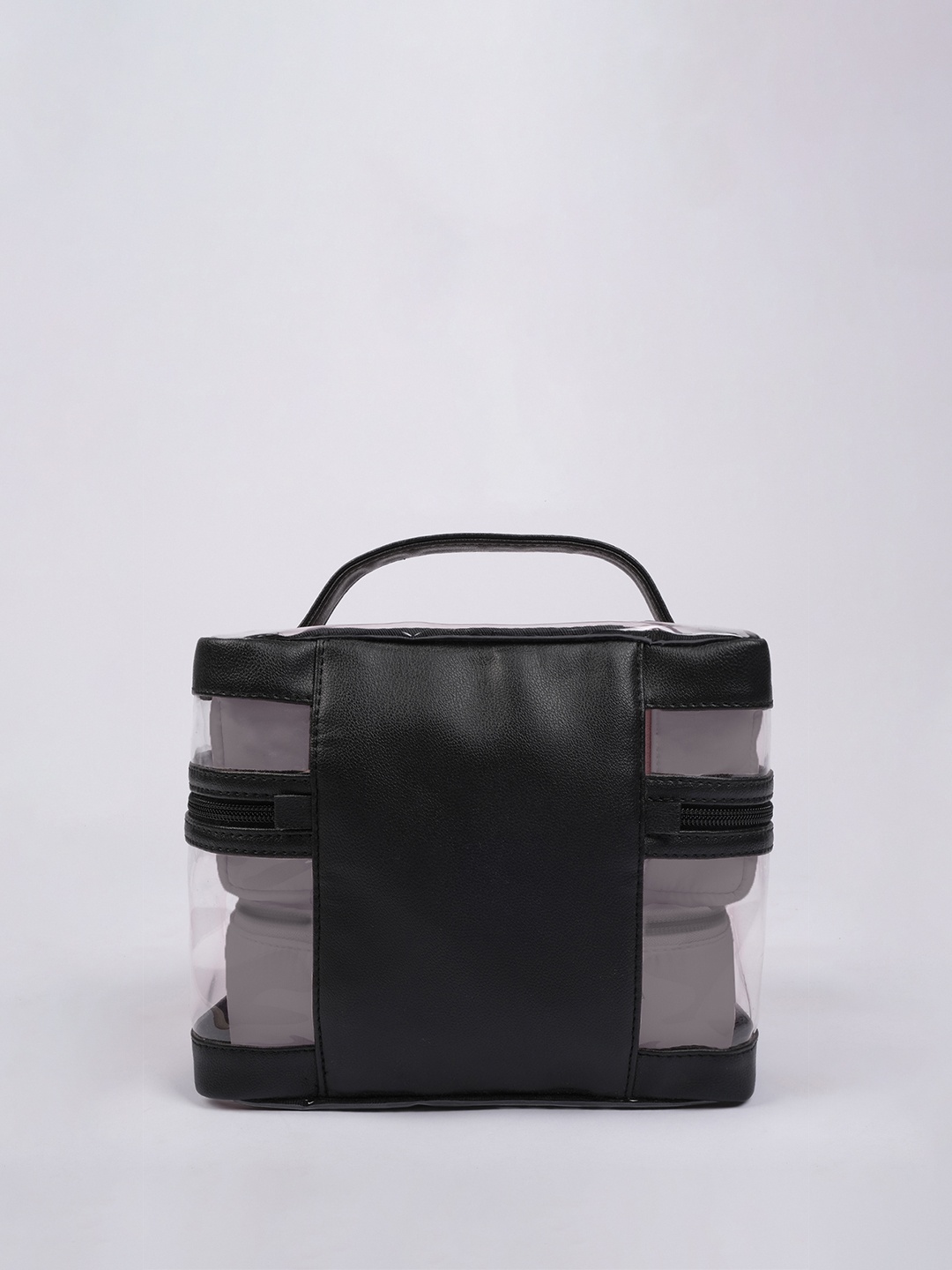 

XPNSV Grey PU Oversized Shopper Handheld Bag