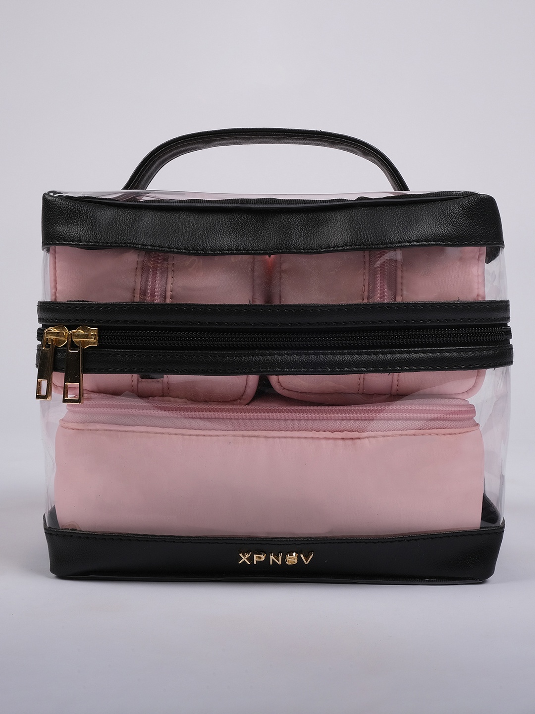 

XPNSV PU Structured Shoulder Bag, Pink