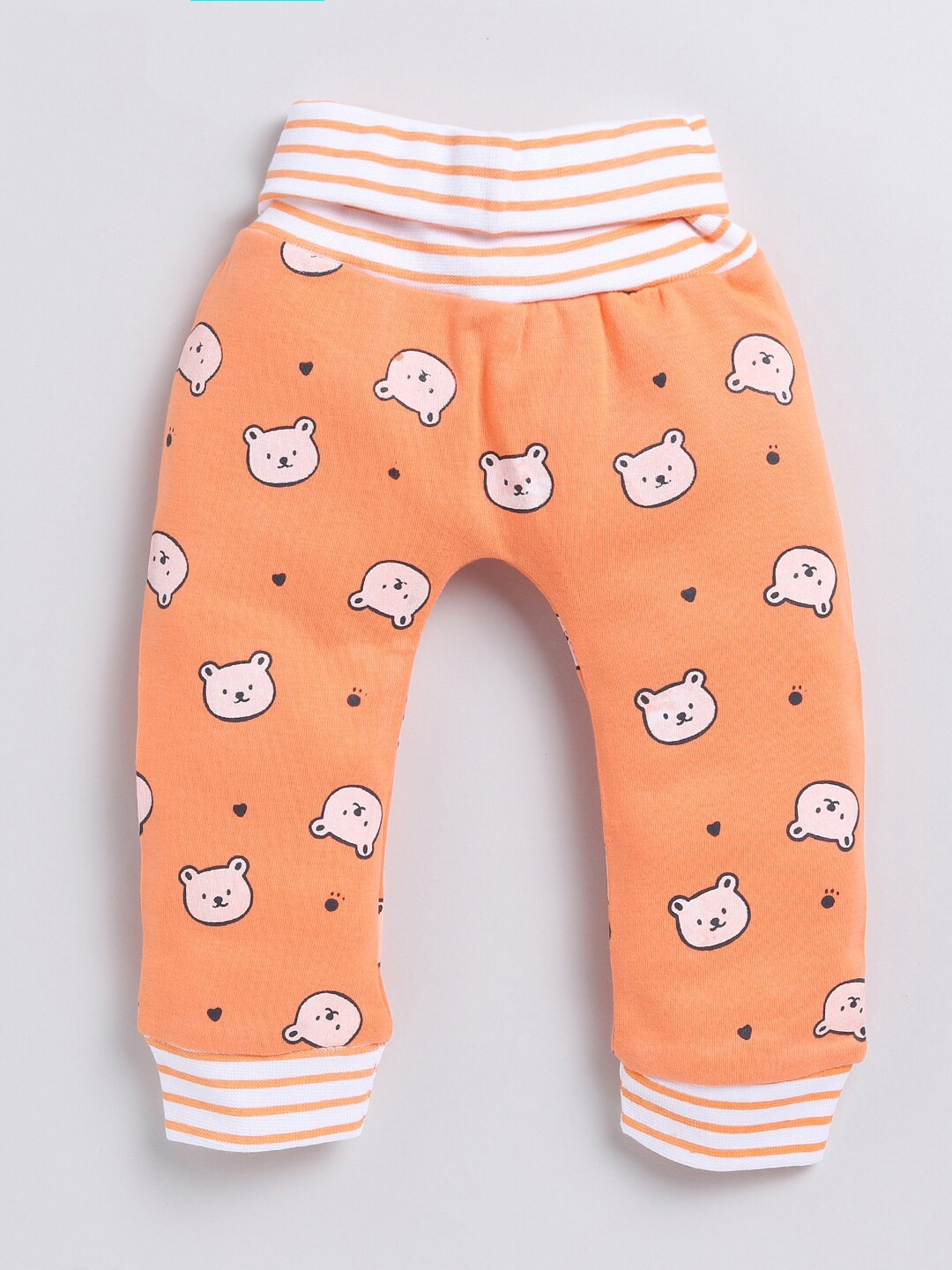 

Moms Love Infants Printed Cotton Lounge Pants, Orange