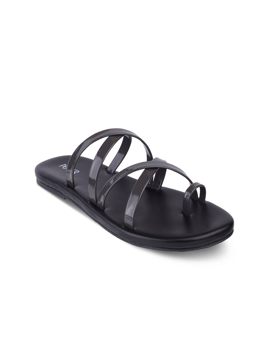 

PEPPER One Toe Flats, Grey