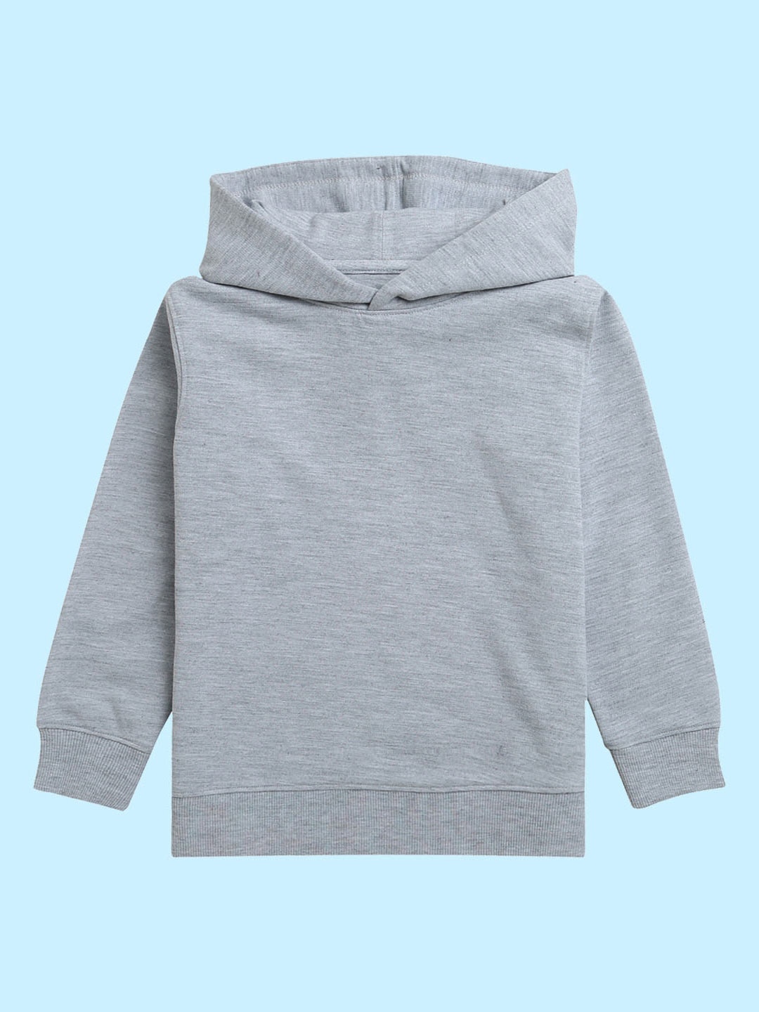 

BAESD Kids Teddy Graphic Printed Hooded Fleece Pullover Sweatshirt, Grey