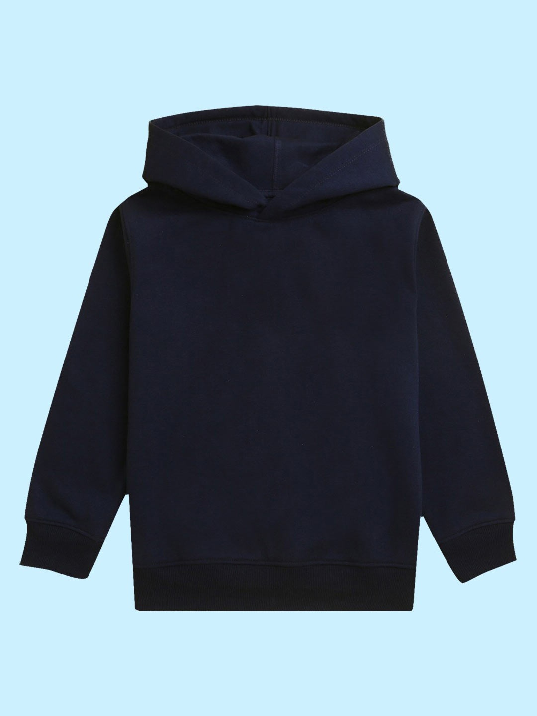 

BAESD Kids Graphic Printed Hooded Long Sleeves Fleece Pullover Sweatshirt, Navy blue