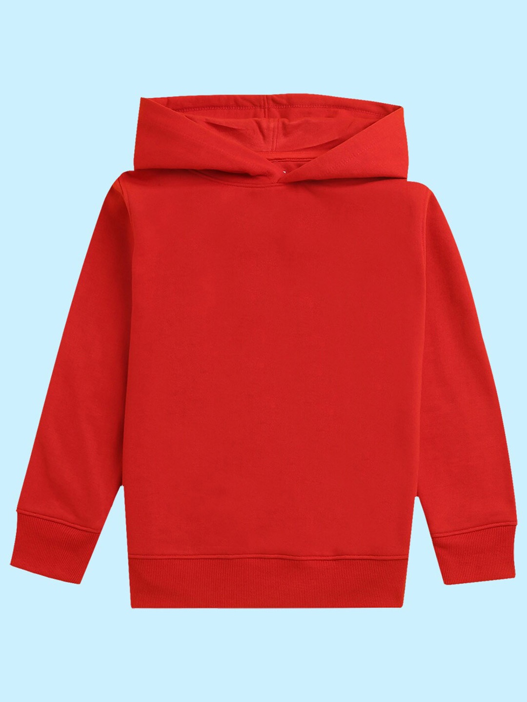 

BAESD Kids Graphic Printed Hooded Fleece Sweatshirt, Red