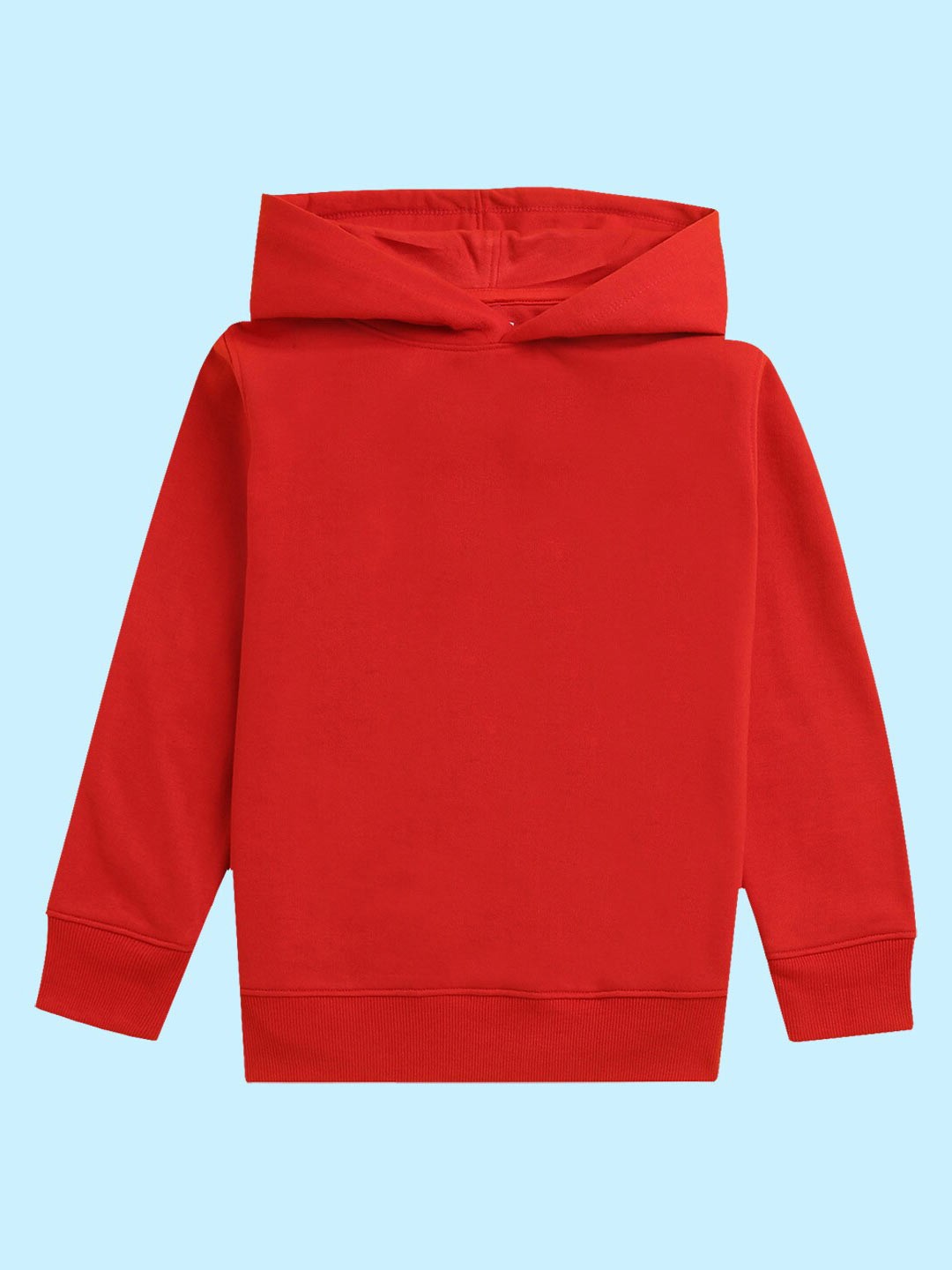 

BAESD Unisex Kids Graphic Printed Hooded Fleece Sweatshirt, Red