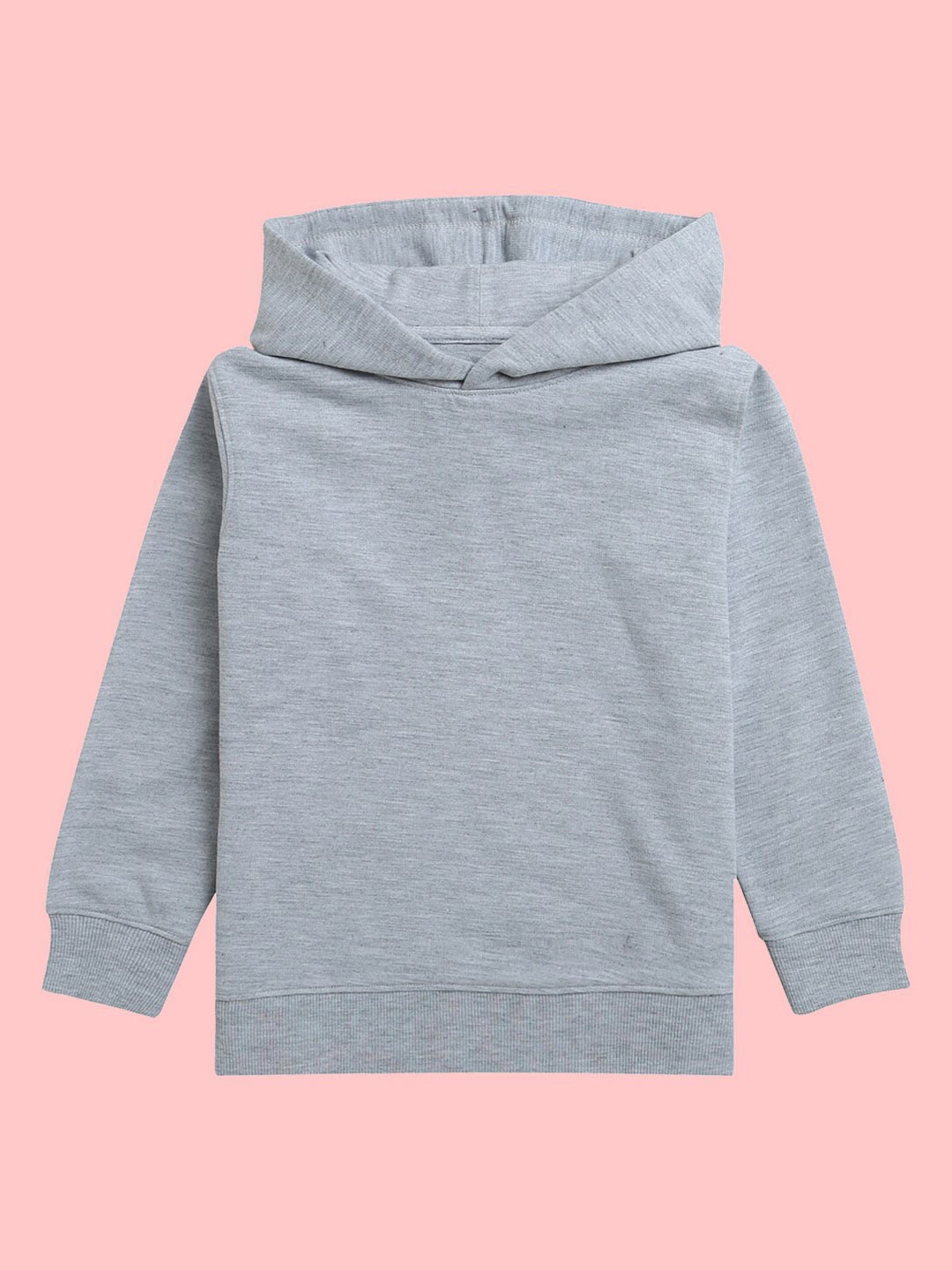 

BAESD Kids Unicorn Printed Hooded Fleece Pullover, Grey