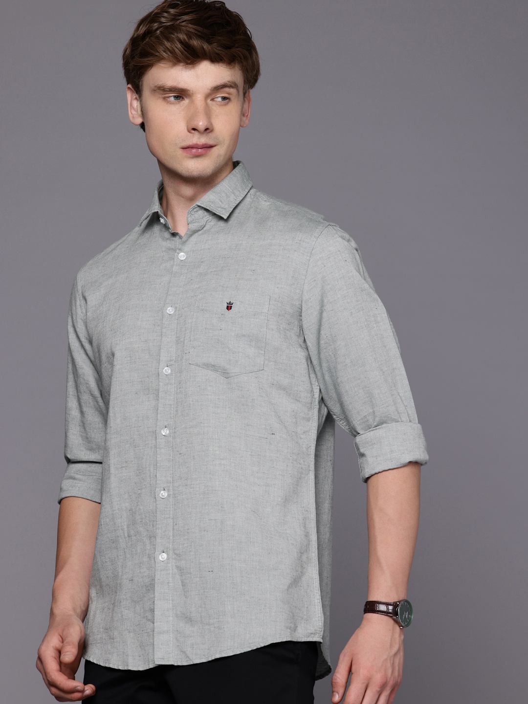 

Louis Philippe Sport Slim Fit Casual Shirt, Grey