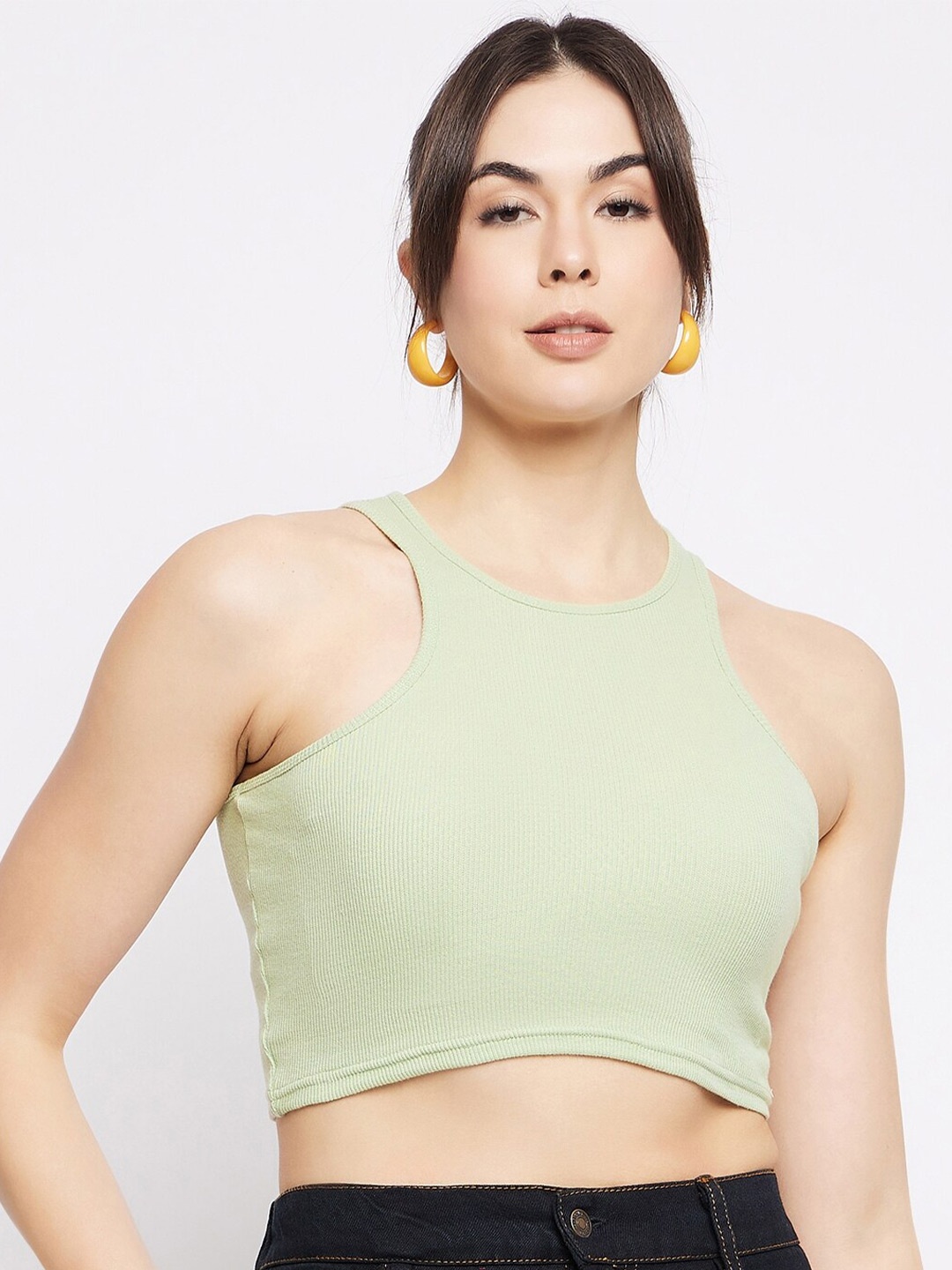 

Mayra Crop Top, Green