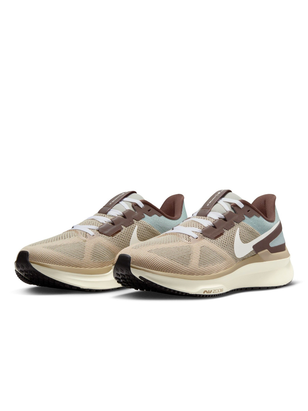 

Nike Men Structure 25 Premium Road Running Shoes, Brown