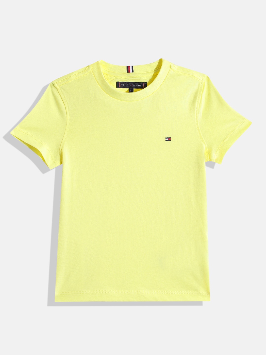 

Tommy Hilfiger Boys Pure Cotton T-shirt, Yellow
