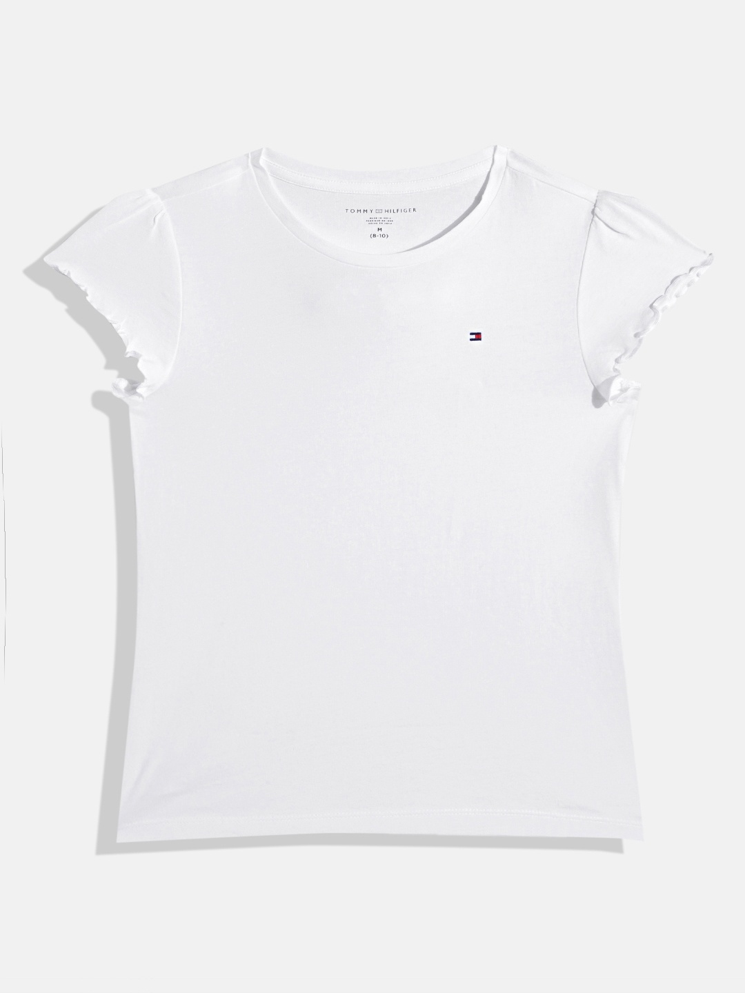 

Tommy Hilfiger Girls Cotton T-shirt, White