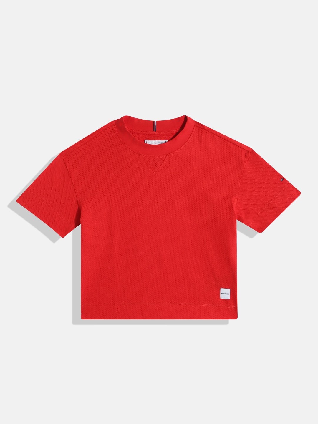 

Tommy Hilfiger Girls Pure Cotton T-shirt, Red