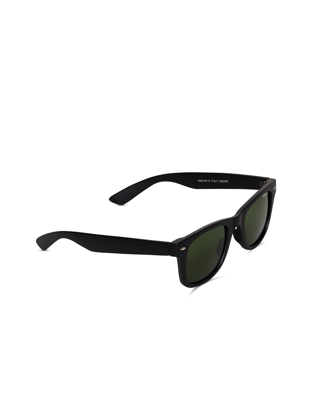 

CHARLES LONDON Unisex Square Sunglasses with UV Protected Lens VM2140 G BAF GEL MT-Green