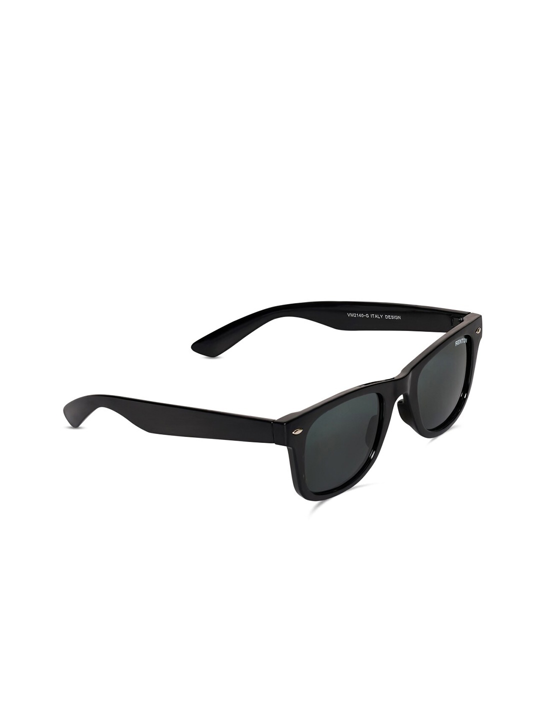 

CHARLES LONDON Unisex Square Sunglasses with UV Protected Lens VM2140 G BAF GYL GL-Grey