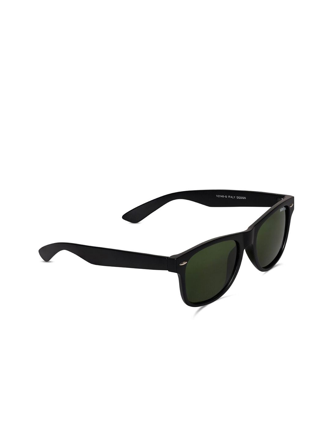 

CHARLES LONDON Unisex Square Sunglasses with UV Protected Lens V2140 G BAF GEL MT-Green