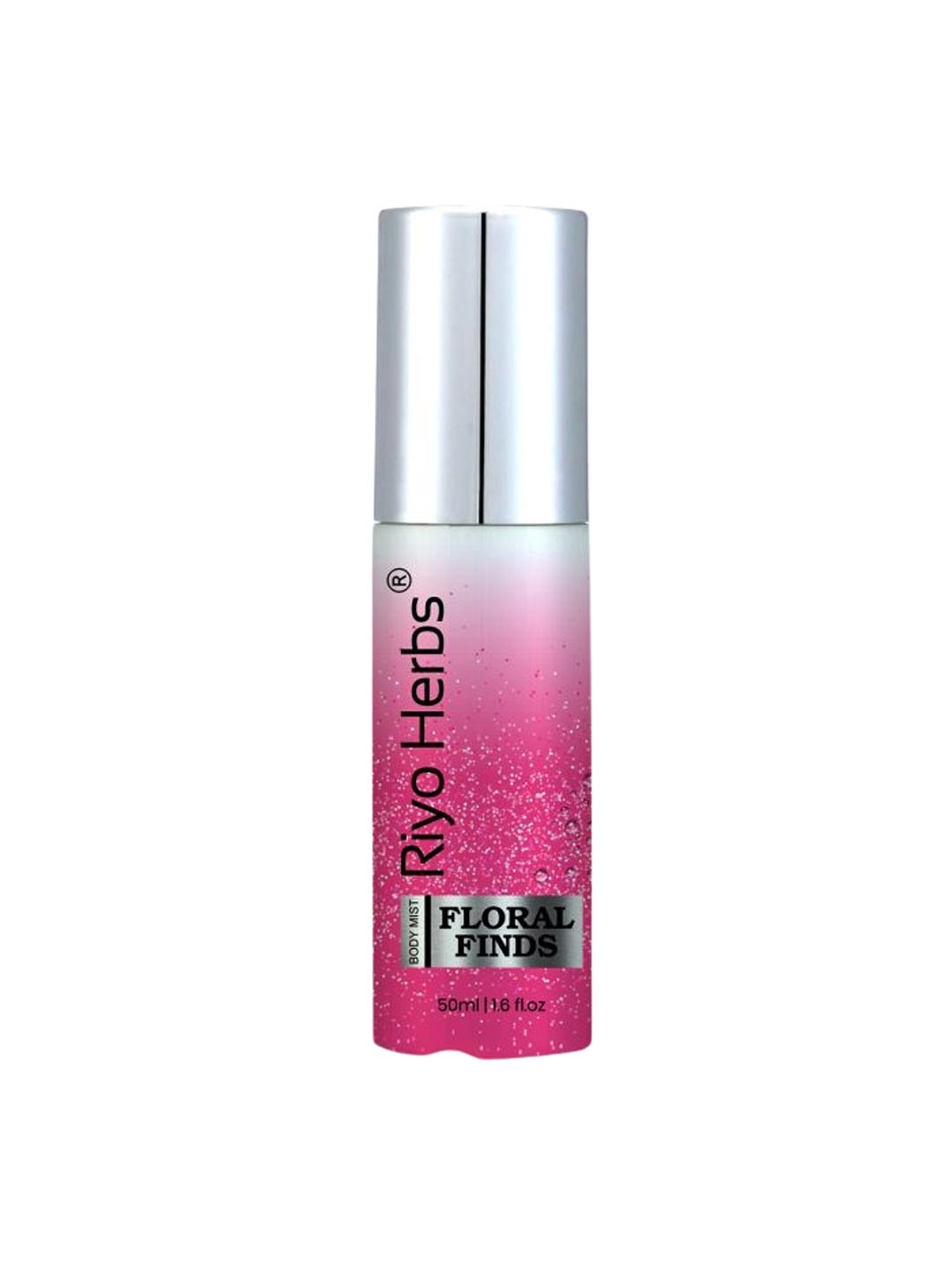 

Riyo Herbs Women Floral Finds Long Lasting Body Mist - 50 ml, Pink