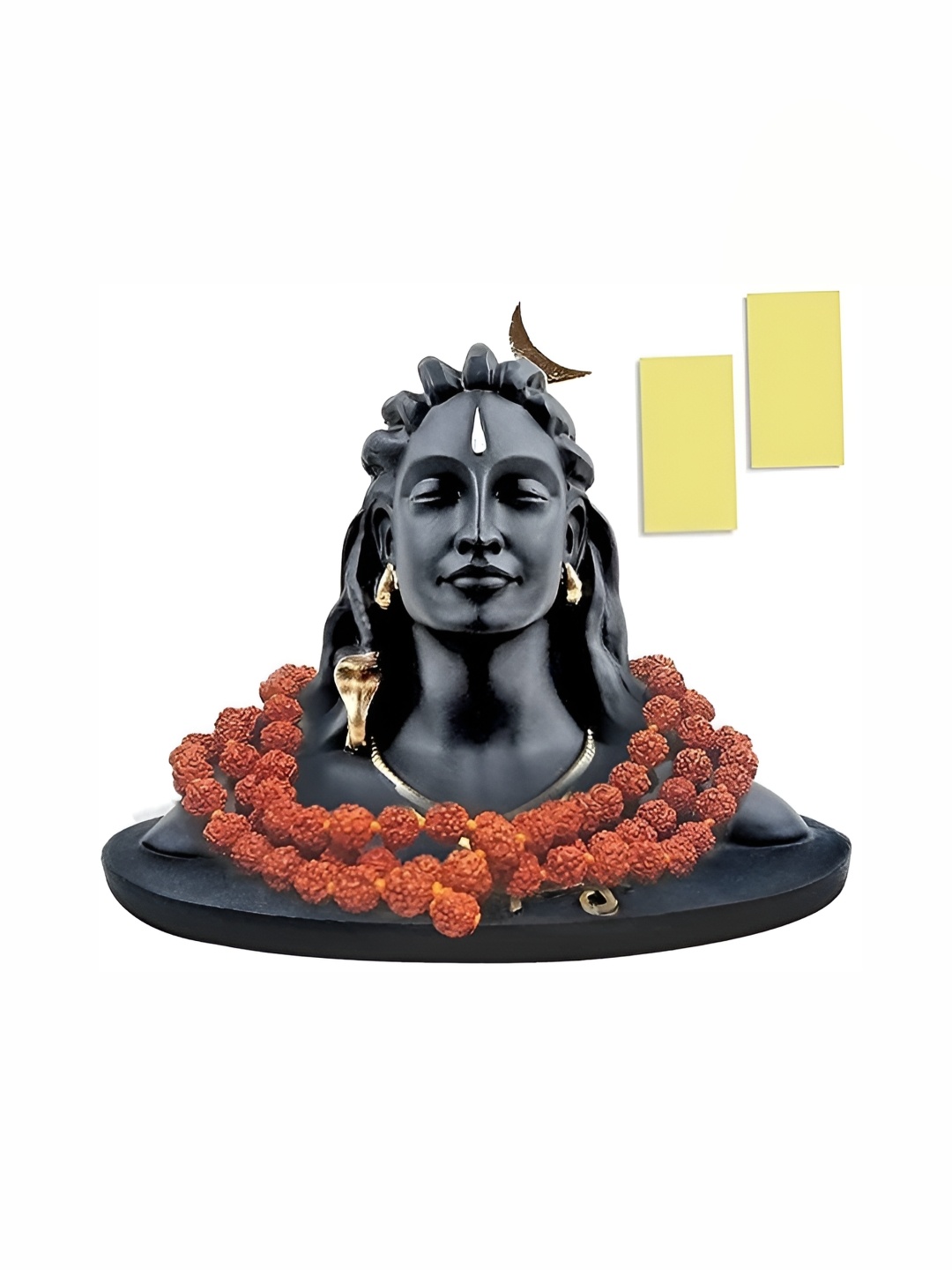 

Navyaksh Black Adiyogi Statue Decorative Showpiece
