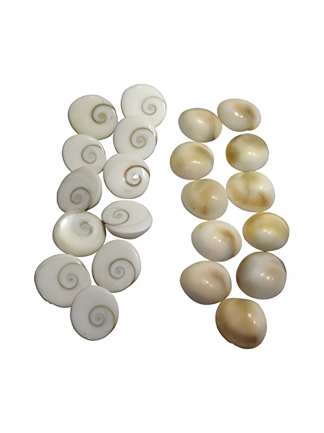

Navyaksh White & Beige Crystal Showpiece