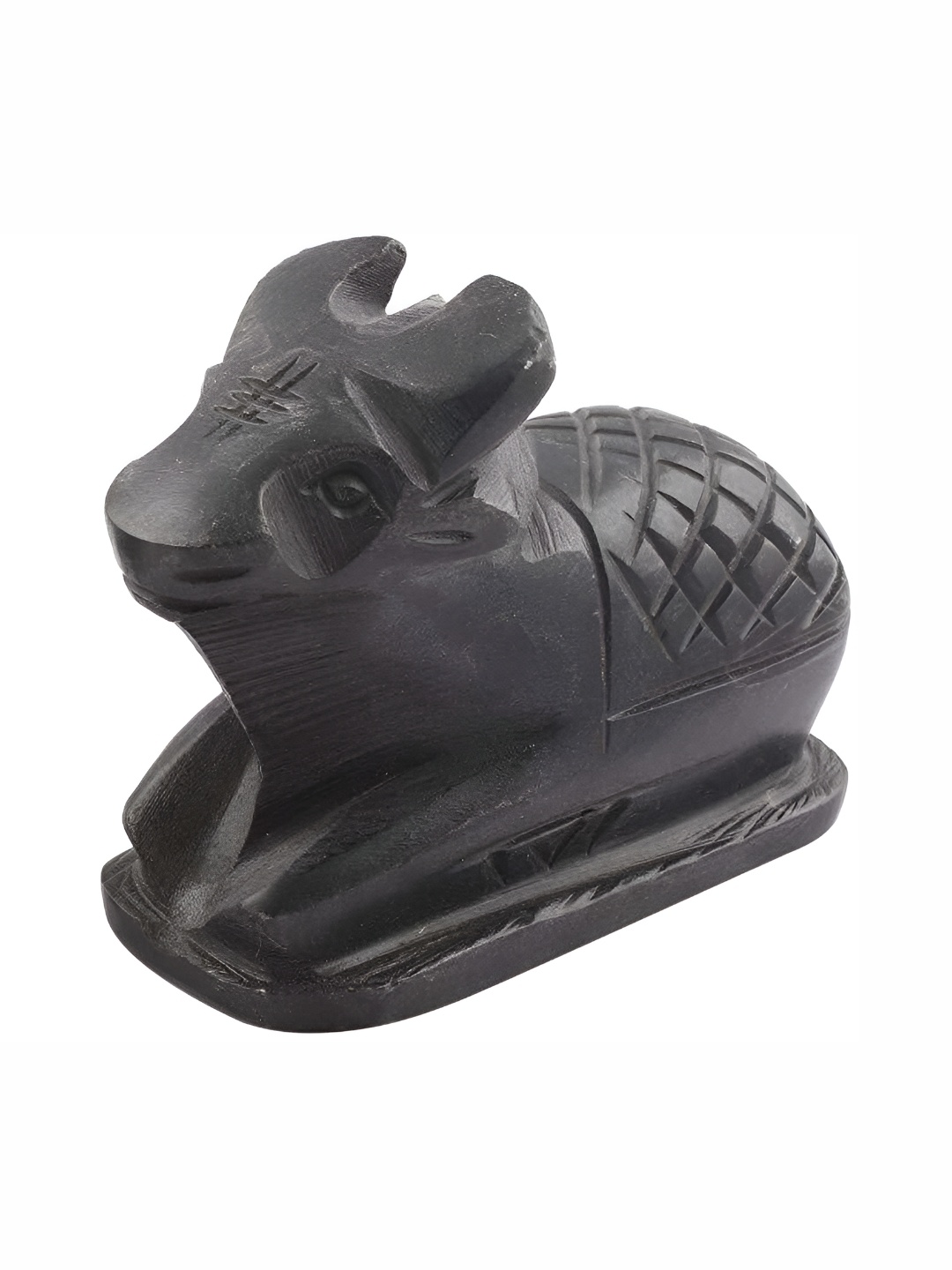 

Navyaksh Black Marble Stone Nandi Showpiece