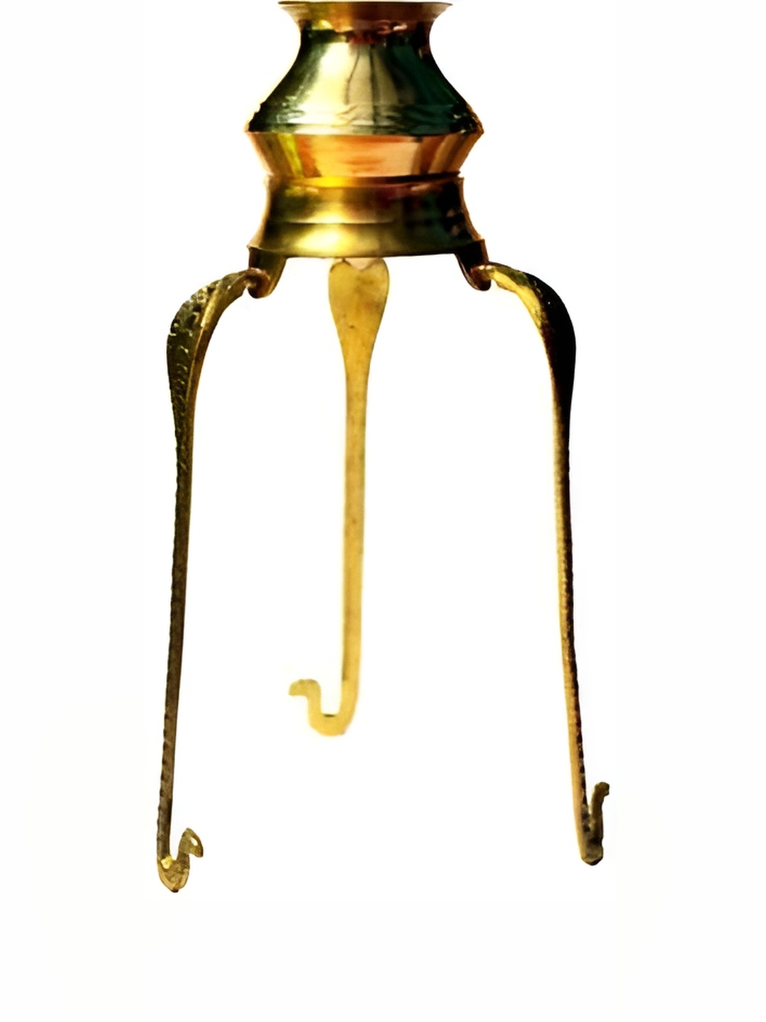 

Navyaksh Brass Gold Toned Lota for Jalabhishek of Shivling Decorative Showpiece