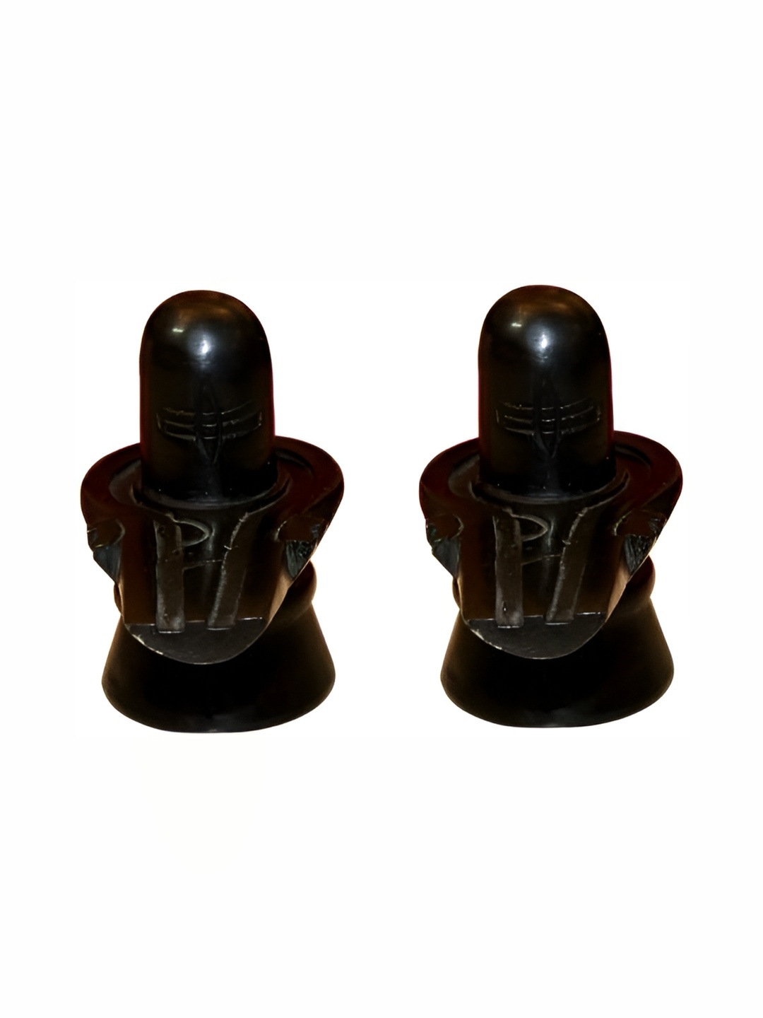 

Navyaksh Black Marble Narmadeshwar Shivling Showpiece
