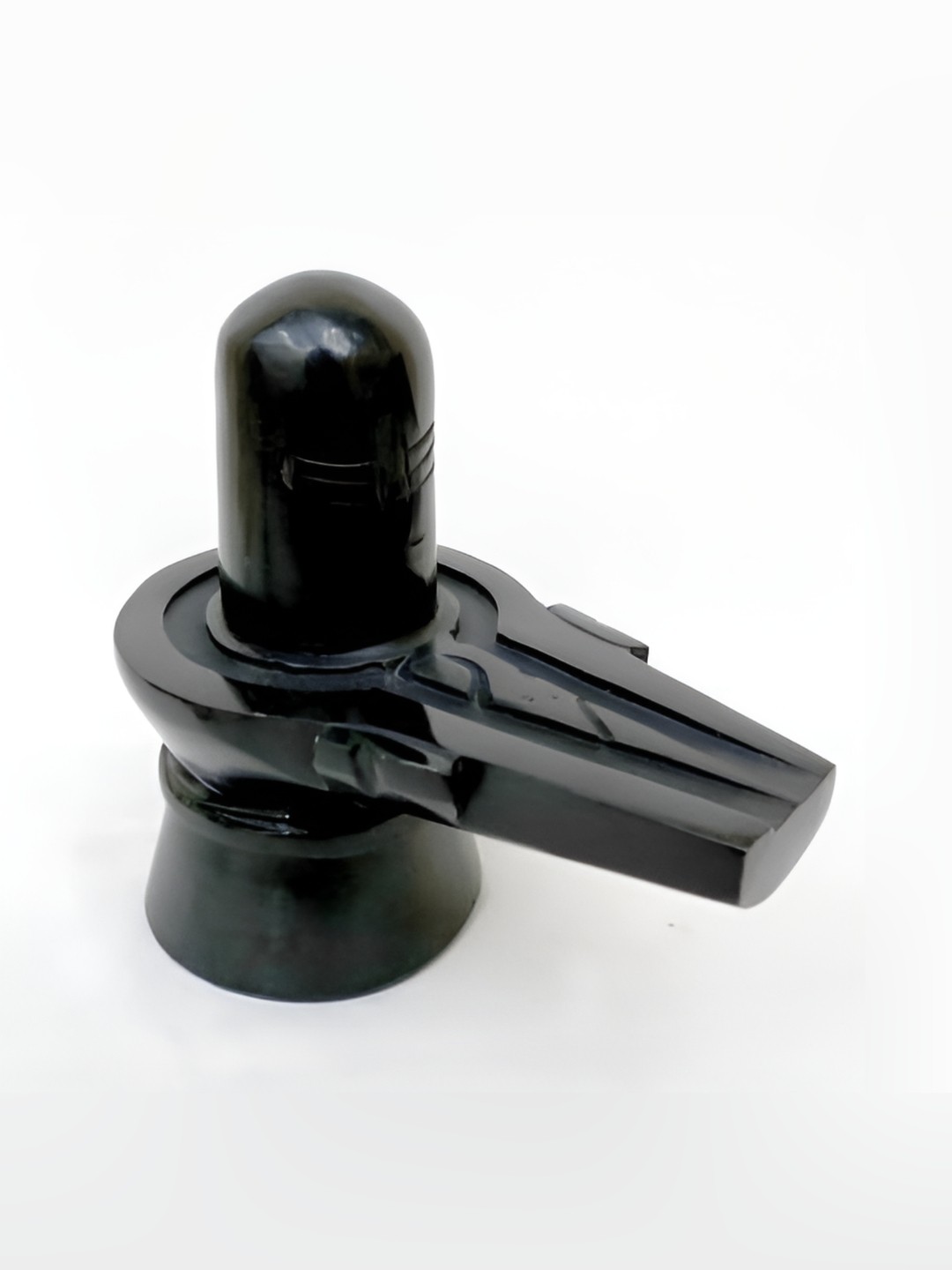 

Navyaksh Black Marble Shiva Lingam Showpiece
